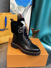 Kitlife.ru TERRITORY FLAT RANGER BOOTS Calf leather and shearling Black - 1A95J0 - 4