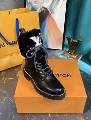 Kitlife.ru TERRITORY FLAT RANGER BOOTS Calf leather and shearling Black - 1A95J0 - 3