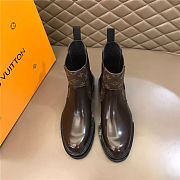 Kitlife.ru Louis Vuitton Ankle Beaubourg Monogram Boots Brown - 6