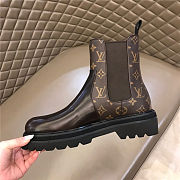 Kitlife.ru Louis Vuitton Ankle Beaubourg Monogram Boots Brown - 4