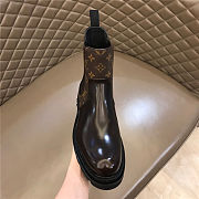 Kitlife.ru Louis Vuitton Ankle Beaubourg Monogram Boots Brown - 2