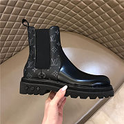 Kitlife.ru Louis Vuitton Ankle Beaubourg Monogram Boots Black - 6