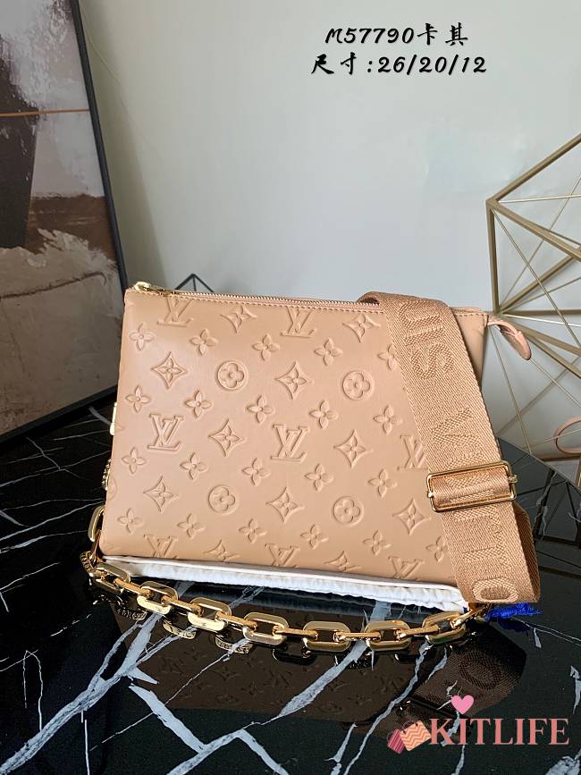 Kitlife Louis Vuitton Coussin Pm Camel - M57790 - 26.0 x 20.0 x 12.0 cm - 1