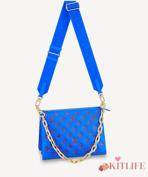 Kitlife Louis Vuitton Coussin PM Blue/Red - M57790 - 26.0 x 20.0 x 12.0 cm - 1