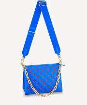 Kitlife Louis Vuitton Coussin PM Blue/Red - M57790 - 26.0 x 20.0 x 12.0 cm - 1