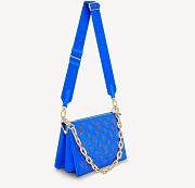 Kitlife Louis Vuitton Coussin PM Blue/Red - M57790 - 26.0 x 20.0 x 12.0 cm - 4