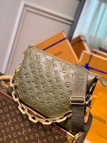 Kitlife Louis Vuitton Coussin MM Khaki - M57783 - 34 x 24 x 12 cm