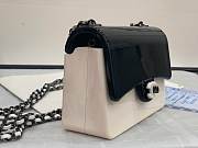 Chanel Mini Classic Black/White – 12cm - 4