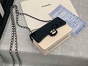 Chanel Mini Classic Black/White – 12cm - 3