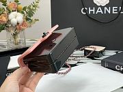 Chanel Mini Classic Black/pink – 12cm - 3