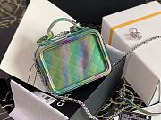 Chanel Vanity Multicolour Case Bag Green – 17x13x7 cm - 2