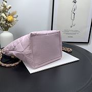 Chanel Hobo Pink – 15x12.5x18cm - 6