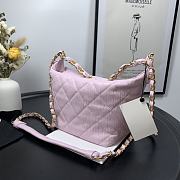 Chanel Hobo Pink – 15x12.5x18cm - 5