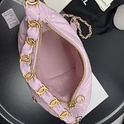 Chanel Hobo Pink – 15x12.5x18cm - 4