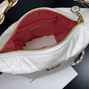 Chanel Hobo White – 15x12.5x18cm - 3
