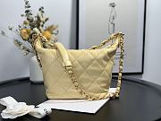 Chanel Hobo Yellow – 15x12.5x18cm - 6