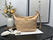 Chanel Hobo Beige – 15x12.5x18cm - 1