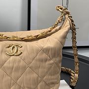 Chanel Hobo Beige – 15x12.5x18cm - 4