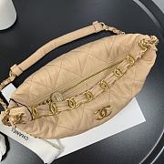 Chanel Hobo Beige – 15x12.5x18cm - 5