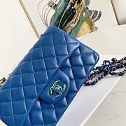 Chanel Classic Sheepskin Black/Purple – 02869 - 20cm - 4