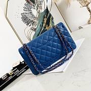 Chanel Classic Sheepskin Black/Purple – 02869 - 25cm - 5