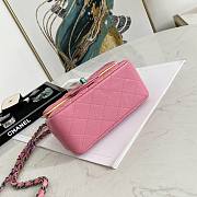 Chanel Classic Sheepskin Pink/Yellow – 02892 - 17cm - 3