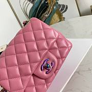 Chanel Classic Sheepskin Pink/Yellow – 02892 - 17cm - 4