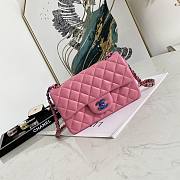 Chanel Classic Sheepskin Pink/Yellow – 02892 - 20cm - 1