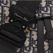 Kitlife Dior Saddle Beige and Black Dior Oblique Jacquard - 1ADPO0 - 26 x 19 x 4.5 cm - 3