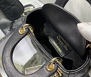 Kitlife Dior Lady Micro Cannage Lambskin Black - S0856O - 12x10x5cm - 6