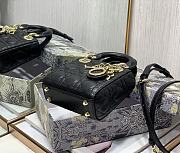 Kitlife Dior Lady Micro Cannage Lambskin Black - S0856O - 12x10x5cm - 4