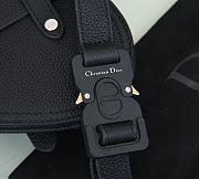Kitlife Dior Saddle Belt Bag Black Grained Calfskin - 2ADCA3 – 20x16x3cm - 6