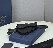 Kitlife Dior Saddle Belt Bag Black Grained Calfskin - 2ADCA3 – 20x16x3cm - 5