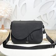Kitlife Dior Men's Saddle Messenger Bag Black – 113 – 35x24x6 cm - 1