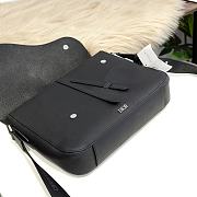 Kitlife Dior Men's Saddle Messenger Bag Black – 113 – 35x24x6 cm - 4