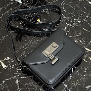 Kitlife Dior Lock Handbag Smooth Cow Leather Black – 19×14×4 cm - 6