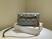 Kitlife Dior CD Caro Exquisite Clutch Gray – 20 x 11.5 x 3.5 cm - 5