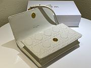 Kitlife Dior CD Caro Exquisite Clutch White – 20 x 11.5 x 3.5 cm - 6