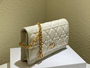 Kitlife Dior CD Caro Exquisite Clutch White – 20 x 11.5 x 3.5 cm - 4