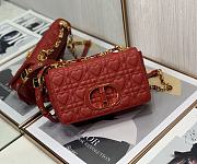 Kitlife Dior Dioramour Caro Bag Calfskin with Heart Motif Red – M9242W - 20 cm - 1