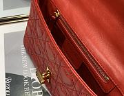Kitlife Dior Dioramour Caro Bag Calfskin with Heart Motif Red – M9242W - 20 cm - 4
