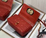 Kitlife Dior Dioramour Caro Bag Calfskin with Heart Motif Red – M9242W - 20 cm - 2