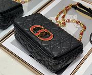Kitlife Dior Dioramour Caro Bag Calfskin with Heart Motif Black – M9242W - 20 cm - 4