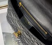 Kitlife Dior Dioramour Caro Bag Calfskin with Heart Motif Black – M9242W - 20 cm - 6
