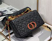 Kitlife Dior Dioramour Caro Bag Calfskin with Heart Motif Black – M9242W - 25 cm - 1