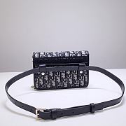 Kitlife Dior Montaigne Waist Bag WOC 2-in-1 Oblique – 9909 - 19 x 12.5 x 4 cm - 6