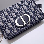 Kitlife Dior Montaigne Waist Bag WOC 2-in-1 Oblique – 9909 - 19 x 12.5 x 4 cm - 2