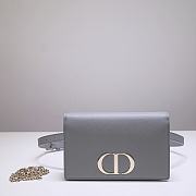 Kitlife Dior Montaigne Waist Bag WOC 2-in-1 Cloud Blue – 9909 - 19 x 12.5 x 4 cm - 1