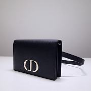 Kitlife Dior Montaigne Waist Bag WOC 2-in-1 Black – 9909 - 19 x 12.5 x 4 cm - 5