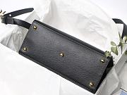 Kitlife Dior St Honore Handbag Black/Enamel Button - M8012 - 25 cm x 19 cm x 12 cm - 5